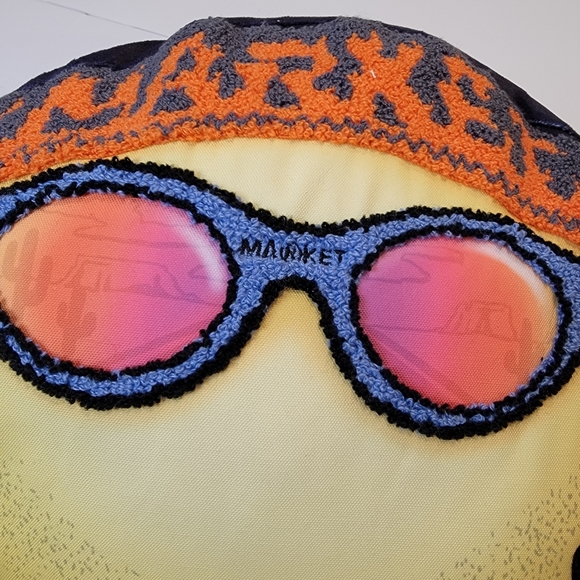 Market SMILEY® SMILEY DON’T HAPPY BE WORRY PILLOW Market Studio NEW! - Picture 6 of 11